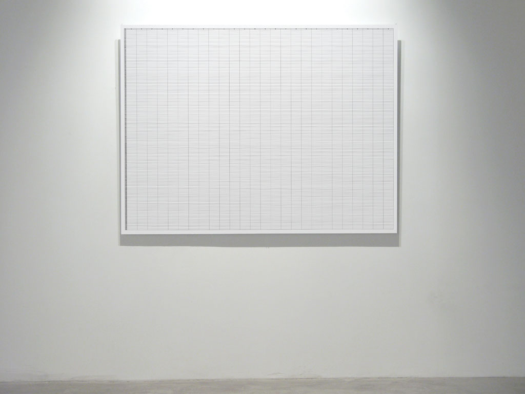 Claude Closky, ‘From A to Z, From 1 to 175’, 2008, lambda print mounted on aluminum (3 mm), 105 x 140 cm. Exhibition view ‘Music Video’, Han Ji Yun Contemporary Space, Beijing. 19 April - 18 May 2008